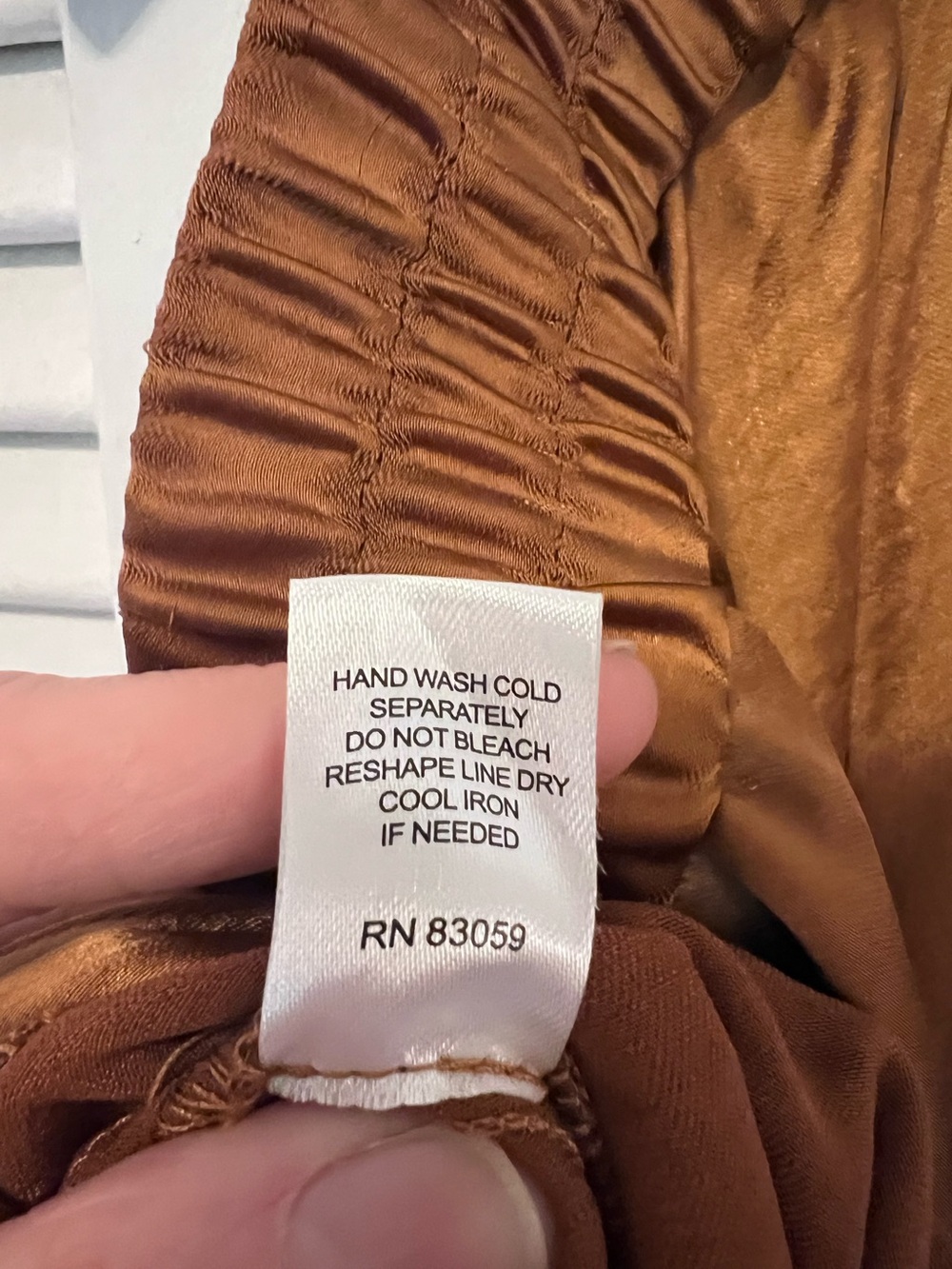 Anthropologie Drew Satin Eva Wide Leg Pant Copper Gold Brown NWT Size XS - Picture 13 of 14